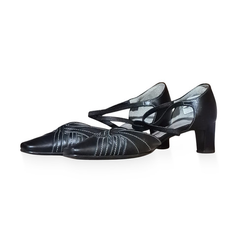 Gabor riemchenpumps schwarz - 39,